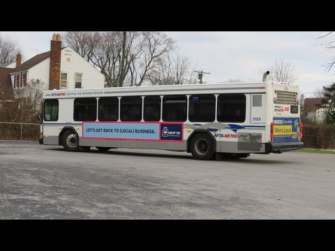 NFTA Metro Ride Route 32A Inbound Bus 2130 - 2001 Gillig Advantage