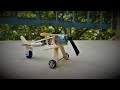 Create Interesting Airplane With Ice Cream Wood