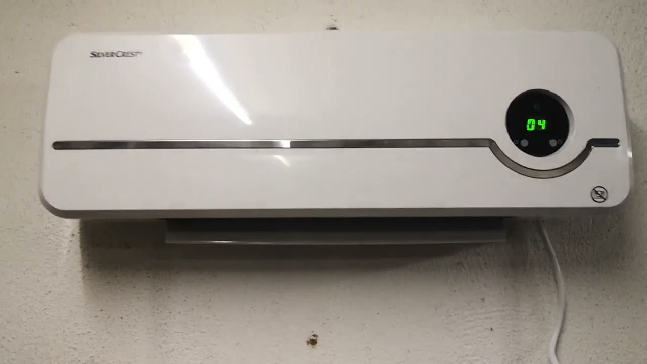 SILVERCREST ceramic wall heater Review »SKWH 2000 A2