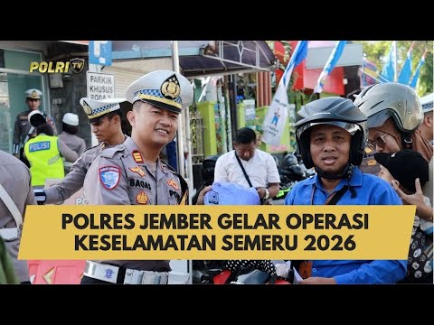 POLRES JEMBER GELAR OPERASI KESELAMATAN SEMERU 2026
