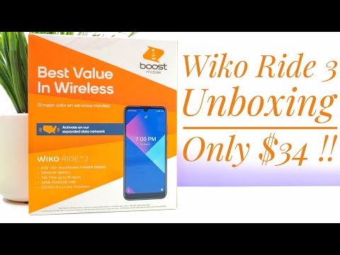 Wiko Ride 3 Unboxing and Hands-On - Boost Mobile