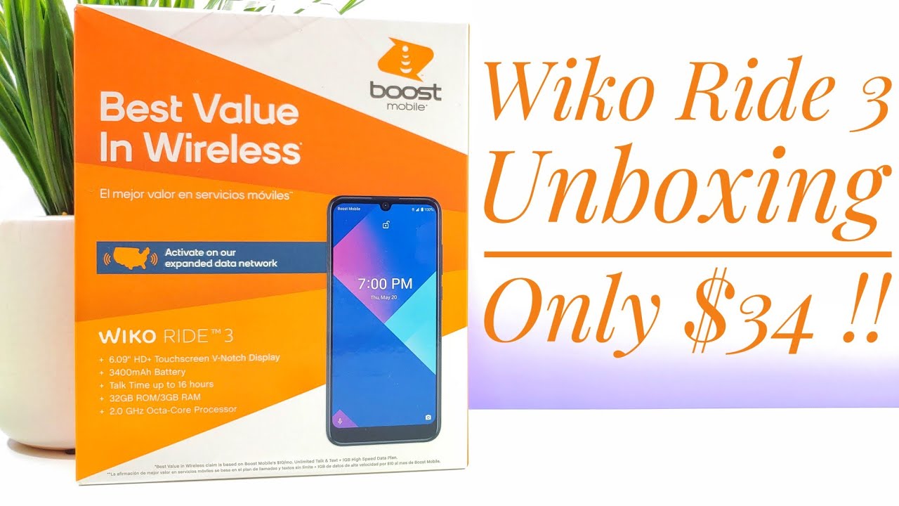Wiko Ride 3 Unboxing and Hands-On - Boost Mobile