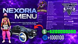 ATUALIZADO! O melhor MOD MENU para upar conta no GTA ONLINE - NEXORIA MOD MENU