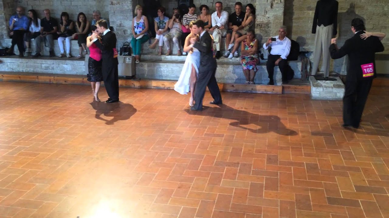 Csongor Kicsi y Laura Iaru (couple nr. 103) Semifinal Ronda European Tango Championship 2014