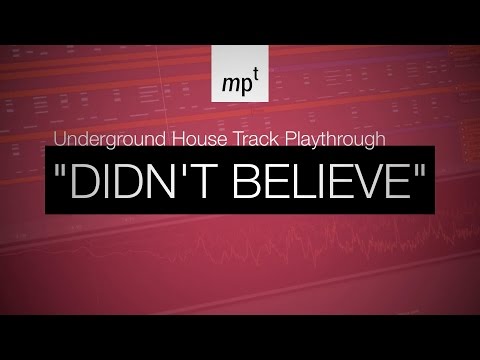 Ableton Live - 90s Underground House Track Playthrough - "Didn't Believe"