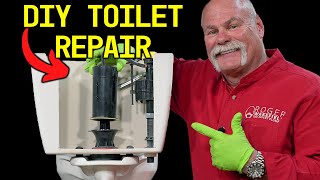 FIX a Running Toilet (Canister Flush Style)