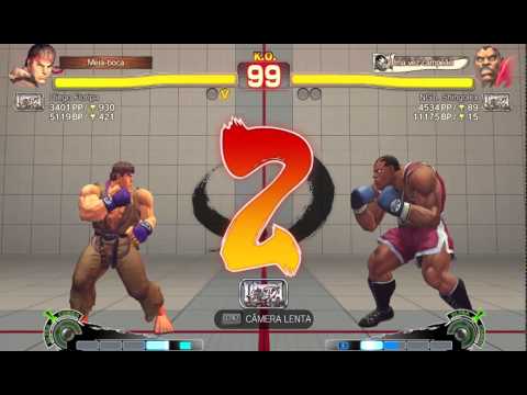 Diego Floripa (Ryu) VS NGT. Shingolex (Balrog) - USF4 Ranked Match