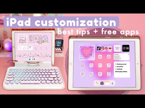 Best iPad customization tips + free apps in 2022 ✨ useful widgets, aesthetic homescreen and more