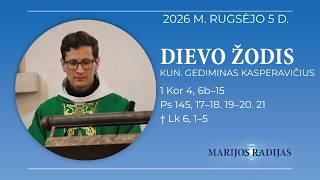 Dievo žodis – Kun. Gediminas Kasperavičius