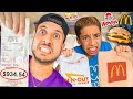 LETTING The Person In FRONT Of Us DECIDE What We EAT For 24 Hours The Royalty Family