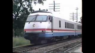 preview picture of video 'Amtrak RTL Turboliners on the Adirondack'