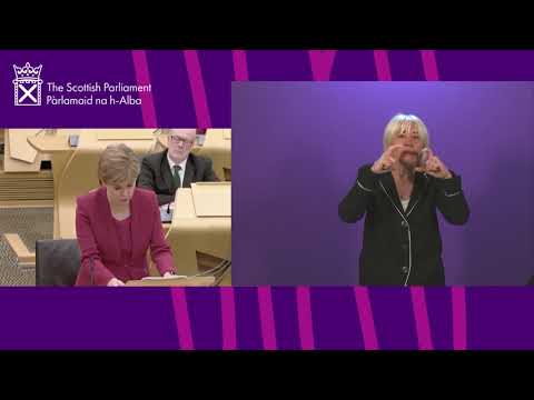 First Minister’s Statement: COVID-19 Update (BSL) - 14 September 2021