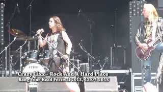 Crazy Lixx - Rock and a Hard Place - Bang Your Head Festival 2013