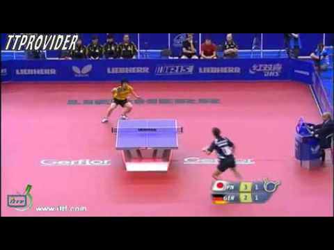 WTTC 2010  Timo Boll   Seiya Kishikawa