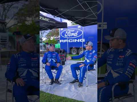 Nos bastidores do Rally.