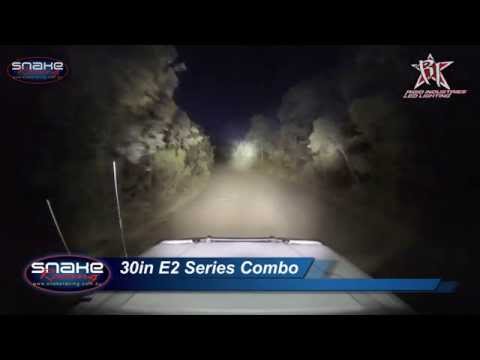 Rigid industries 30" SR2 & E2 LED Light Bar Comparison