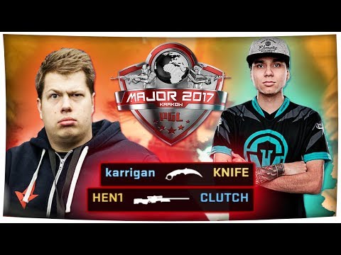 karrigan KNIFE, pasha JUAN TAP - Best of PGL Kraków MAJOR Day 3 (Crazy Pro CS:GO Plays)