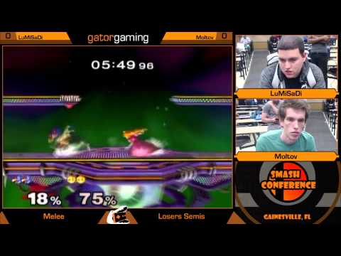 SC 19: LuMiSaDi (Falco) vs Moltov (Peach) - Melee Losers Semis