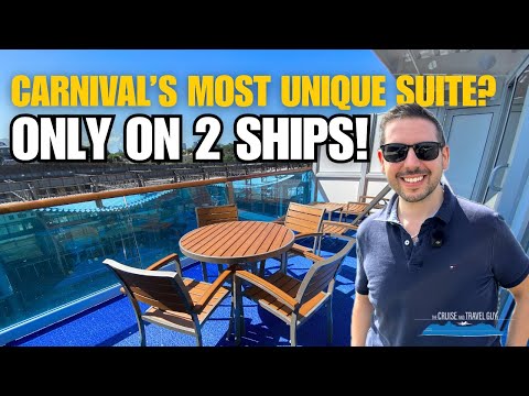 Carnival Adventure / Encounter Extended Balcony Suite Tour!