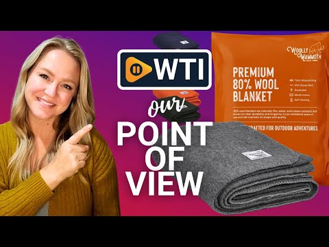 Woolly Mammoth Merino Wool Blanket - Large 66"" x 90 - WTI product video review