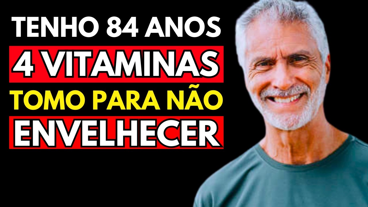 As únicas 4 VITAMINAS que você precisa depois dos 50 ANOS (Saúde na Velhice)