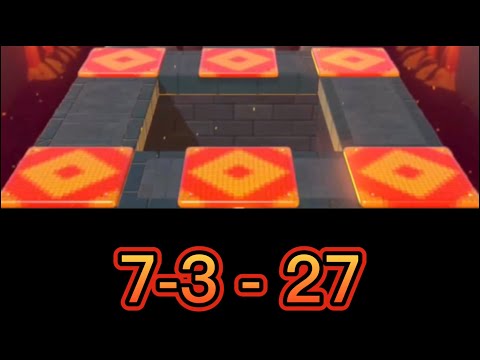 Super Mario 3D World (Switch) 7-3 Itemless Speedrun - Time: 27 (TWR)