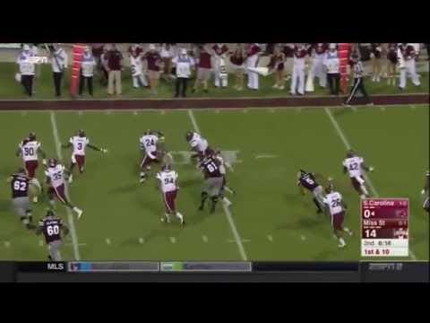 2016 USC vs Miss St - TJ Holloman Interception