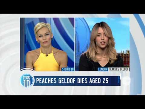 Last Peaches Geldof Interview | Studio 10