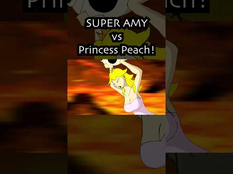 SUPER Amy Rose vs Princess Peach!