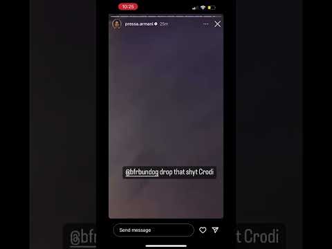 PRESSA CHASES BFRBUNDOG 😂