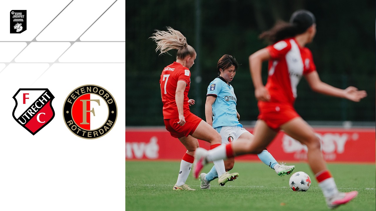 Highlights FC Utrecht - Feyenoord V1 | Eurojackpot Vrouwen Eredivisie 2026-2027