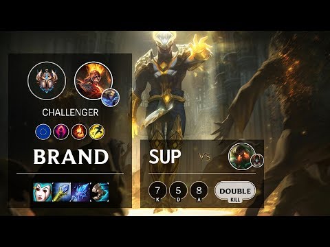 Brand Support vs Nautilus - EUW Challenger Patch 10.5