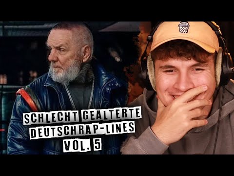 😂WIR RAPPER, SIND ALLES OPFER!!!...Reaktion : Schlecht gealterte Deutschrap-Lines - Vol. 5 | PtrckTV