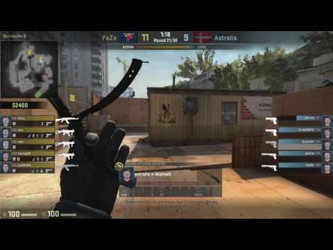 Astralis Dupreeh Deagle Ace vs FaZe Overpass [ IEM KATOWICE GRAND FINALS ]