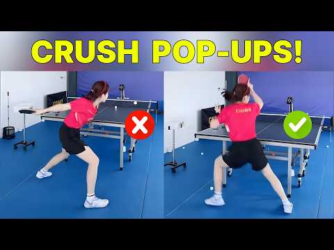 3 Secrets to Crushing High Backspin Balls (Forehand & Backhand Guide)