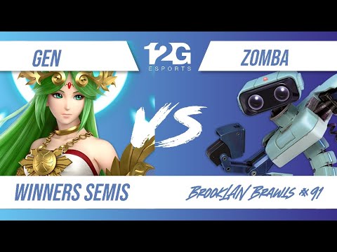 BrookLAN Brawls 91 - Gen (Palutena) v. Zomba (Rob) - Winners Semis