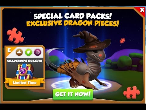 Scarecrow Dragon Card Packs + Pulsar DOTW! - Dragon Mania Legends #324