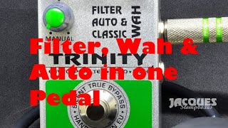 Video thumbnail for Trinity Filter & Wah pedal | Jacques Pedals by jacquespedals