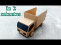 How To Make Mini RC Tipper Truck From Cardboard Very Simple The Crafts Crew