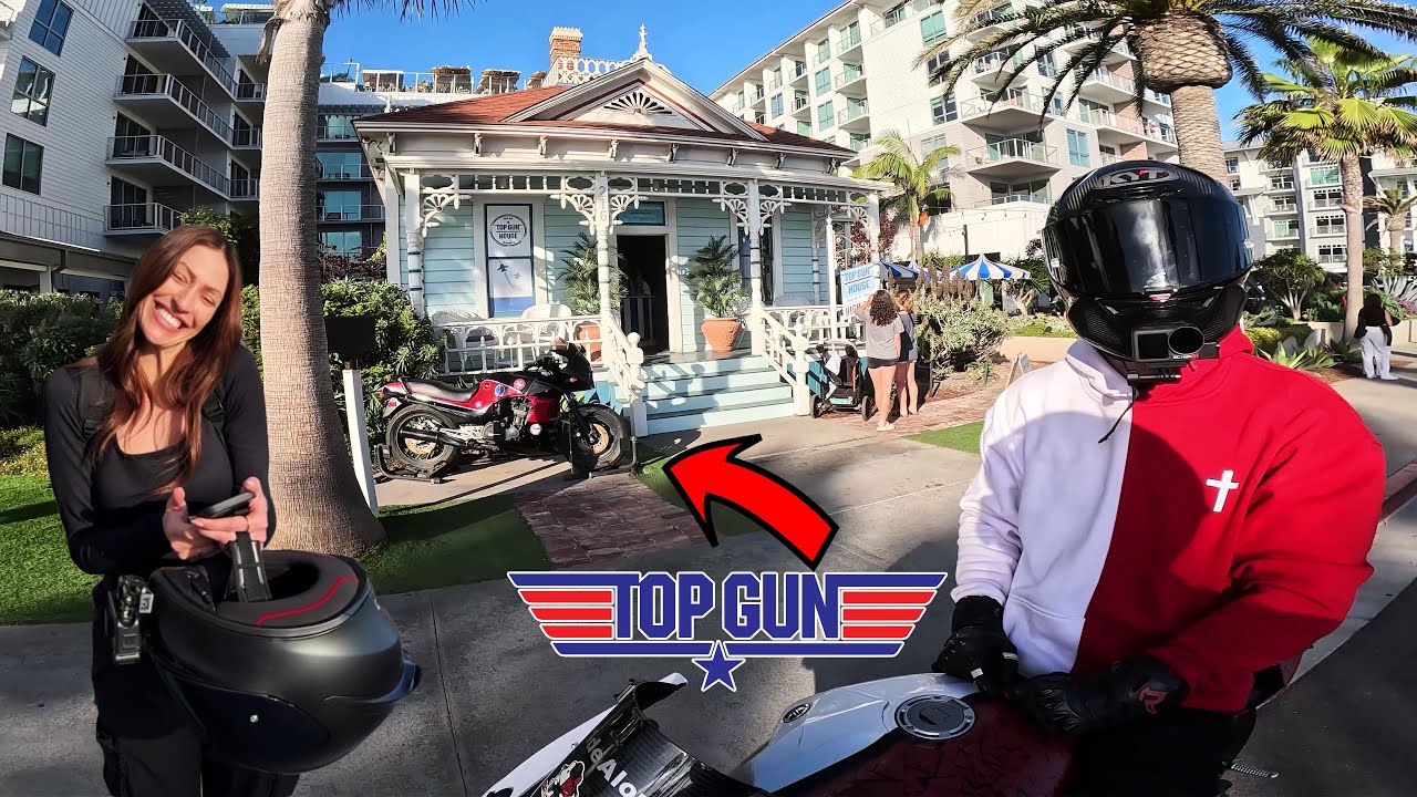 She Took Me to The Original Top Gun House