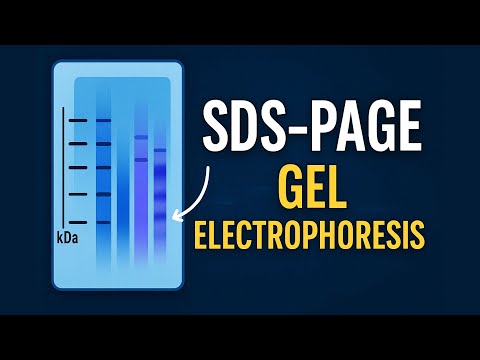 SDS-PAGE (SDS Gel Electrophoresis) | Protein Separation Animation for CSIR NET & Life Science Exams