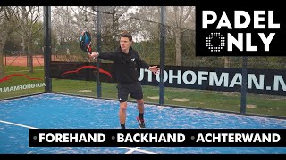 Padel forehand