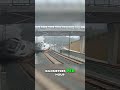 Train S Crazy Speed Double The Limit Massive Derailment Derailment Railway Crash Accident Fyp