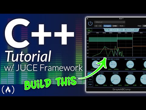 C++ Programming Tutorial - Build a 3-Band Compressor Audio Plugin (w/ JUCE Framework)