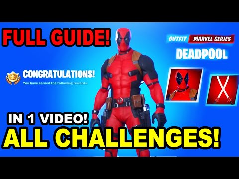 *All* DEADPOOL Challenges! How To Complete Every Challenge FULL GUIDE!