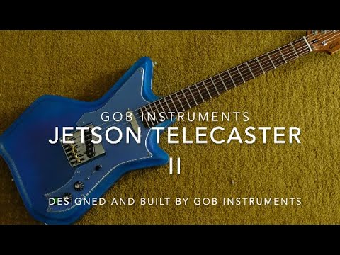 Gob USA Partscaster Jetson Telecaster Thin Skin Gibson 24-3/4" scale Bootstrap USA Pickups image 13