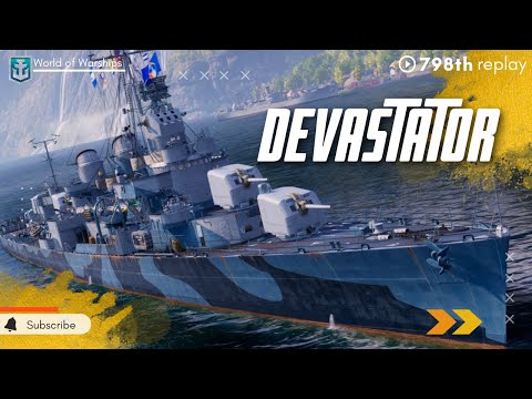Destroyer FLETCHER : MPV on Map Haven - World of WARSHIPS #wows #worldofwarships #gaming