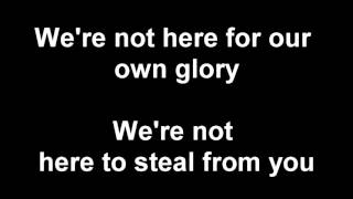 Not Rock Stars - Disciple [Lyrics]