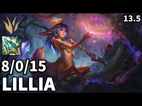 Lillia Jungle vs Gragas - EUW Master | Patch 13.5