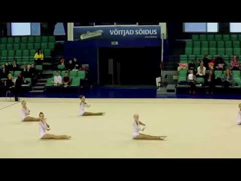 Tallinna MV rühmvõimlemises 2015 Nimfeja, mini A
